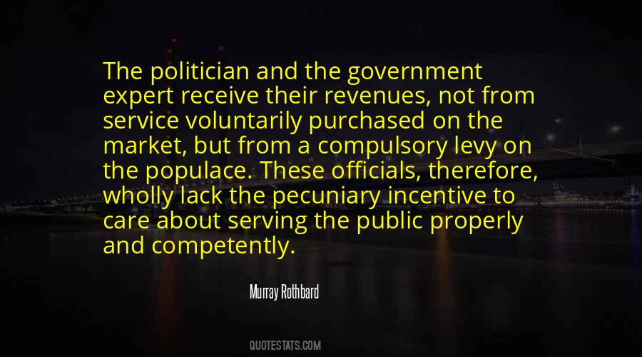 Quotes About The Public Service #266653