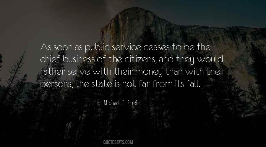 Quotes About The Public Service #333416