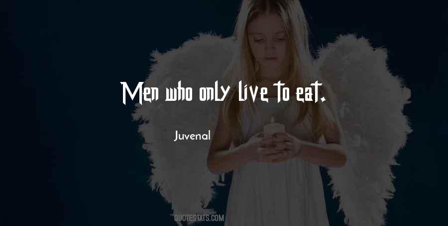 Live To Eat Quotes #498801
