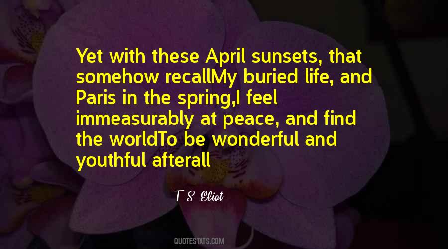 Spring Life Quotes #254643