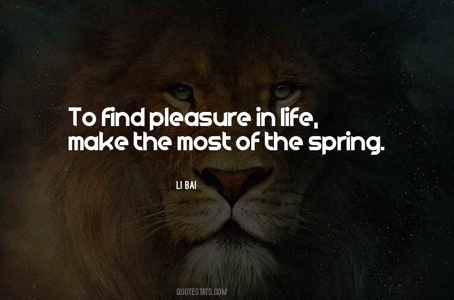 Spring Life Quotes #291620