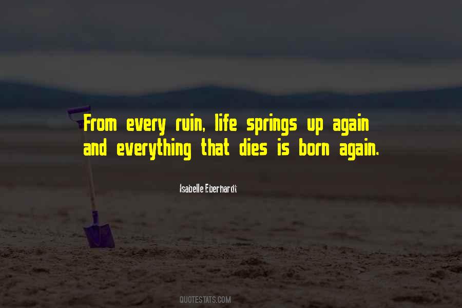 Spring Life Quotes #321739