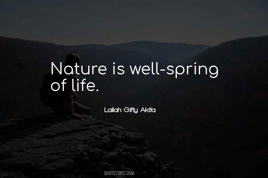 Spring Life Quotes #425472