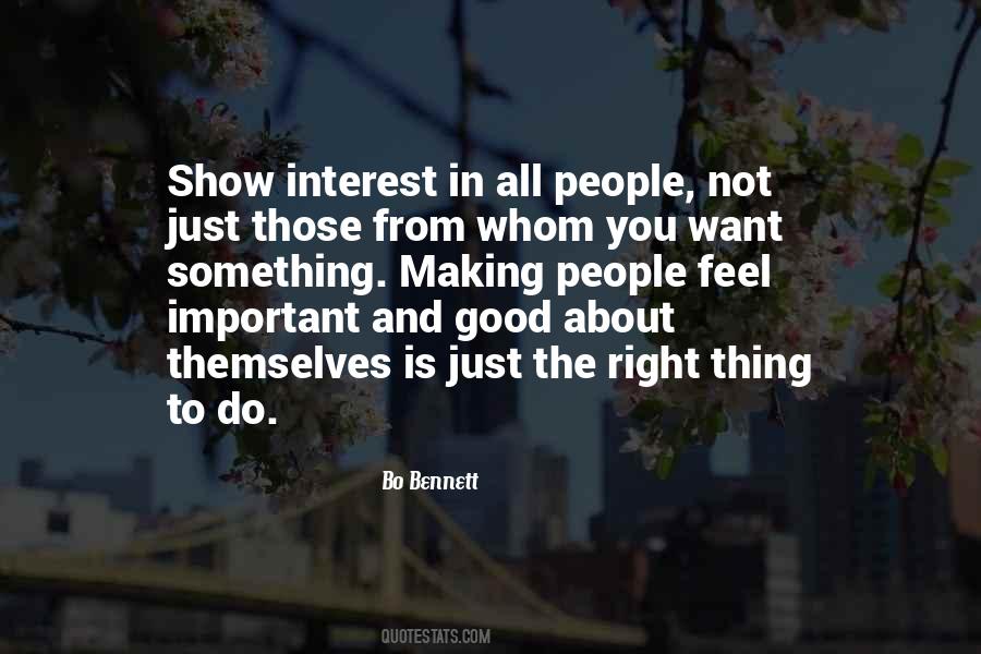 Show Interest Quotes #906891