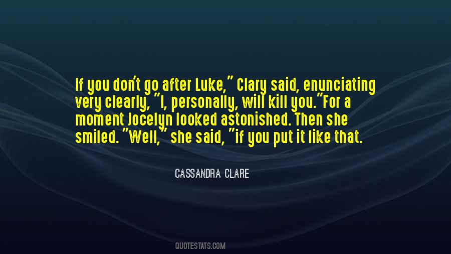 Clary And Jocelyn Quotes #1549908