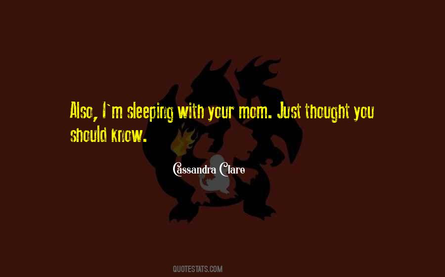 Clary And Jocelyn Quotes #1831338