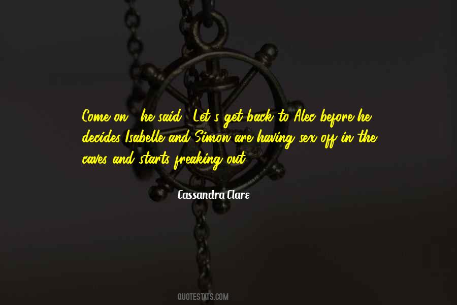 Clary Simon Quotes #190000