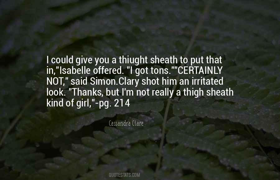 Clary Simon Quotes #336055