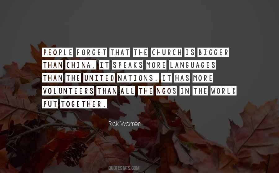 The World Speaks Many Languages Quotes #428273