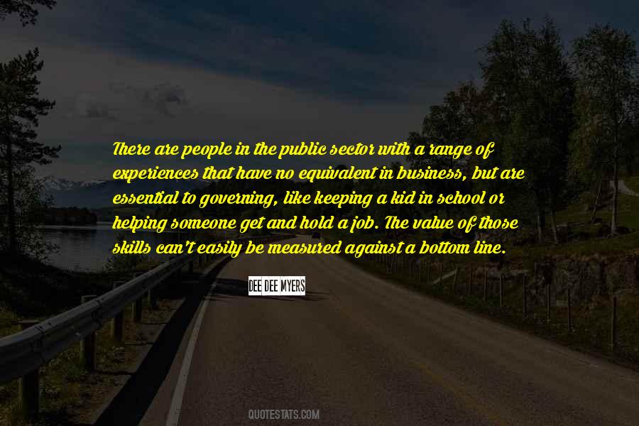 Quotes About The Public Sector #1173302