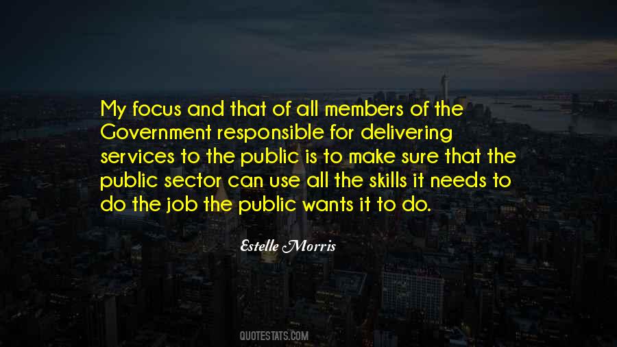 Quotes About The Public Sector #444424