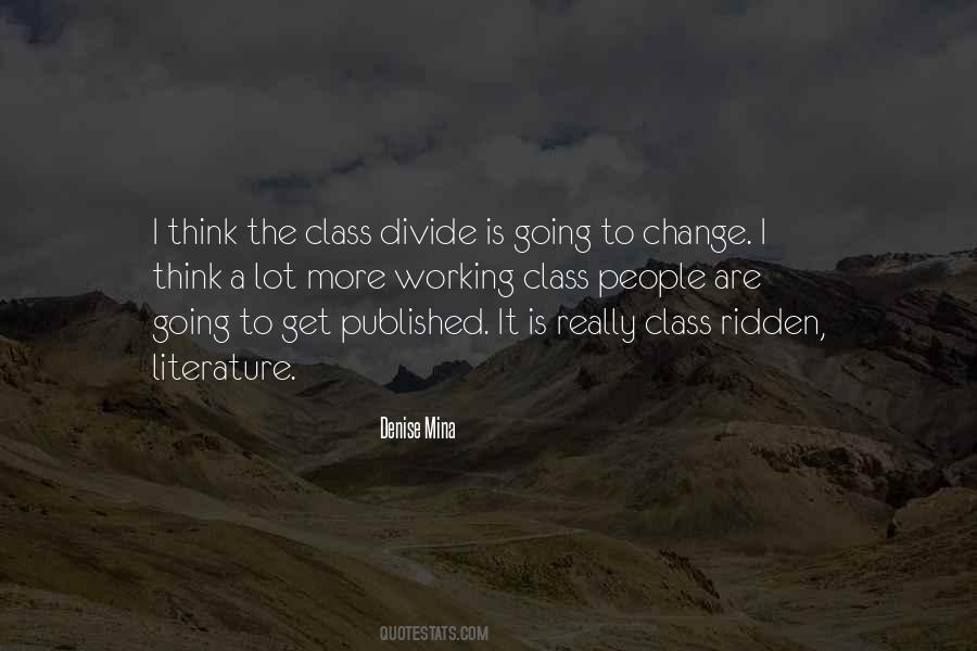 Class Divide Quotes #772969