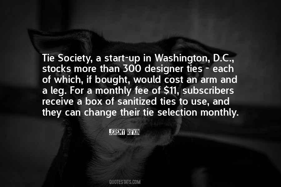 U L Washington Quotes #8919