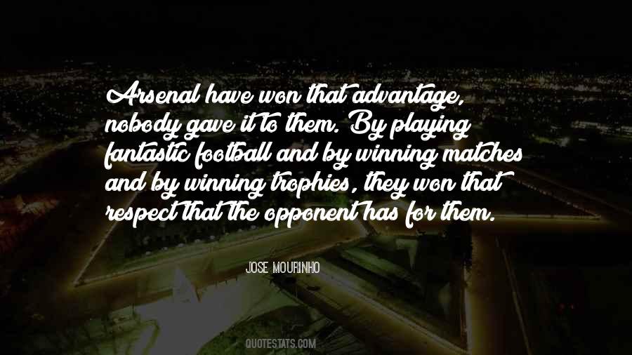 Winning Trophies Quotes #1619112