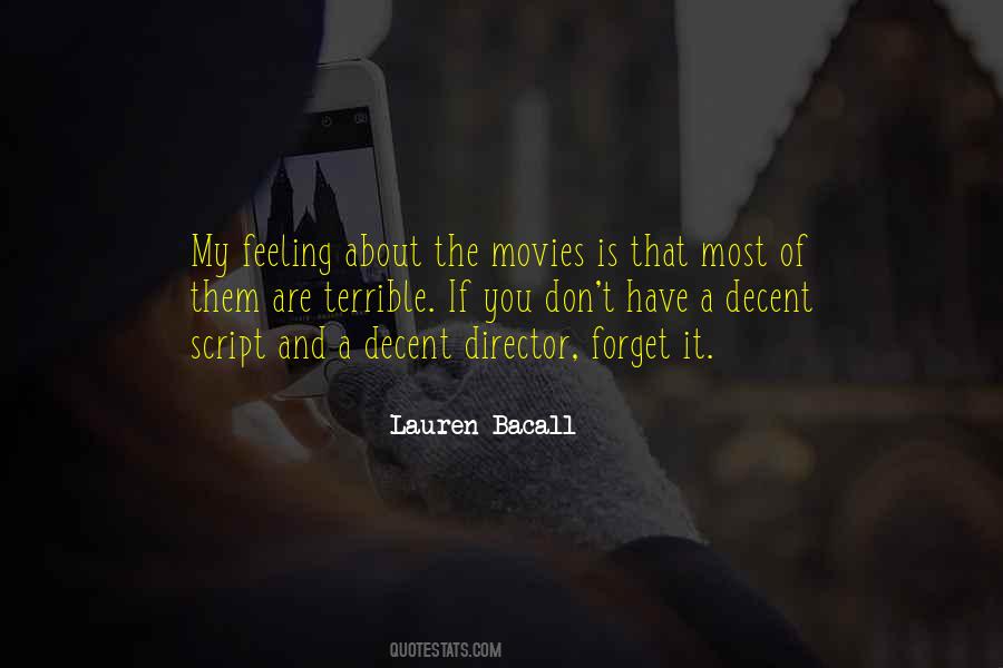 Bacall Movies Quotes #1844737