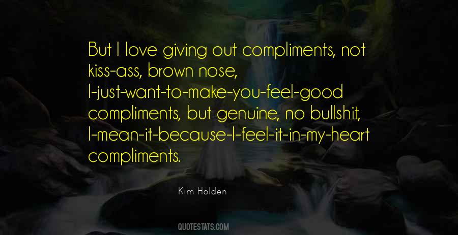 No Compliments Quotes #1477140