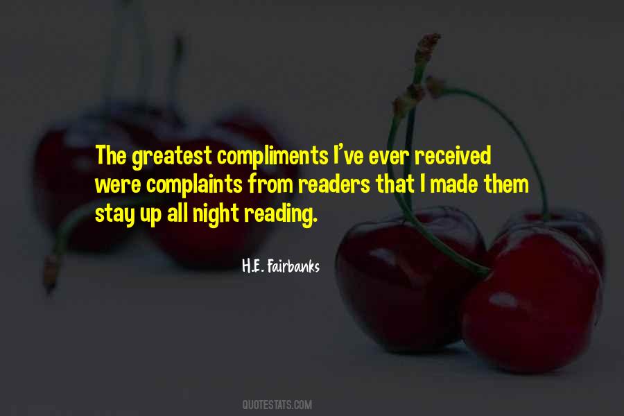 No Compliments Quotes #231044