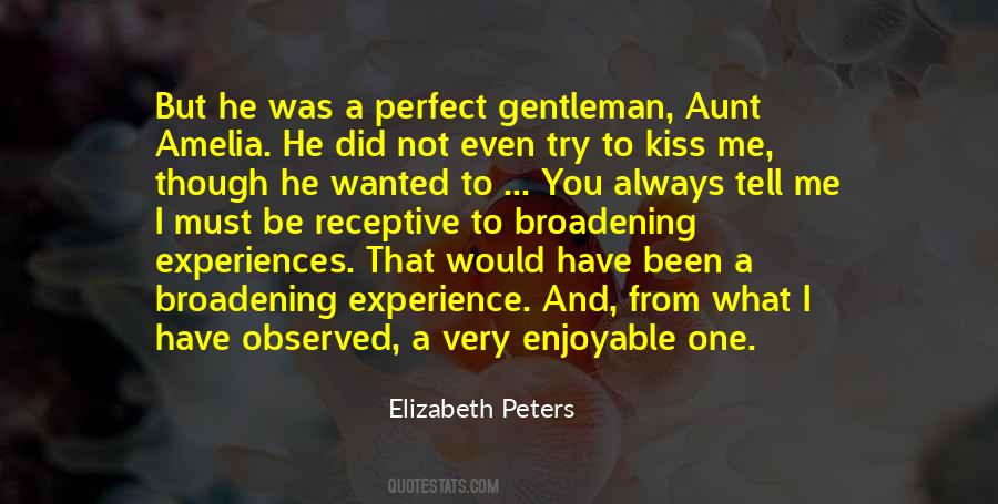 Perfect Gentleman Quotes #520786
