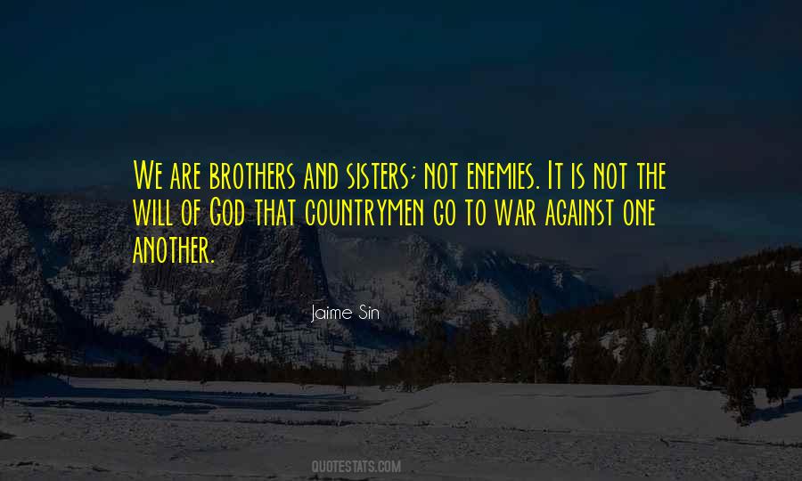 Enemy Brothers Quotes #511997