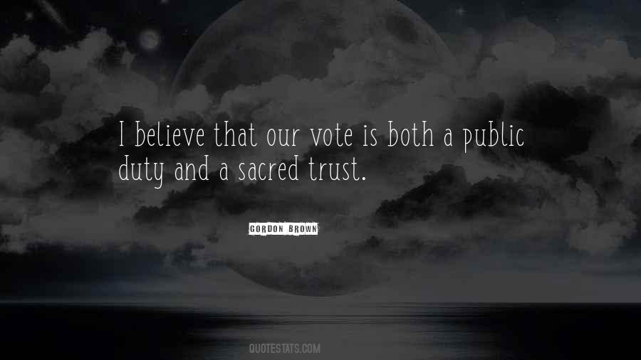 Public Trust Quotes #1222546