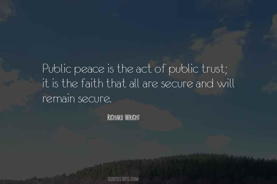 Public Trust Quotes #1462506