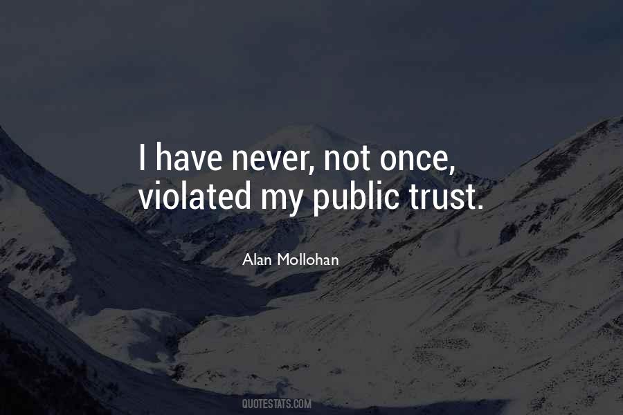 Public Trust Quotes #1681892