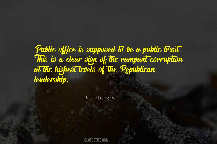 Public Trust Quotes #185611