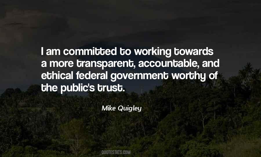 Public Trust Quotes #306430