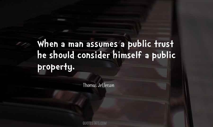 Public Trust Quotes #477696
