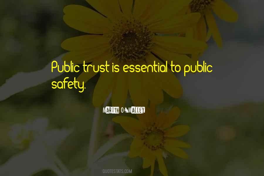 Public Trust Quotes #87661