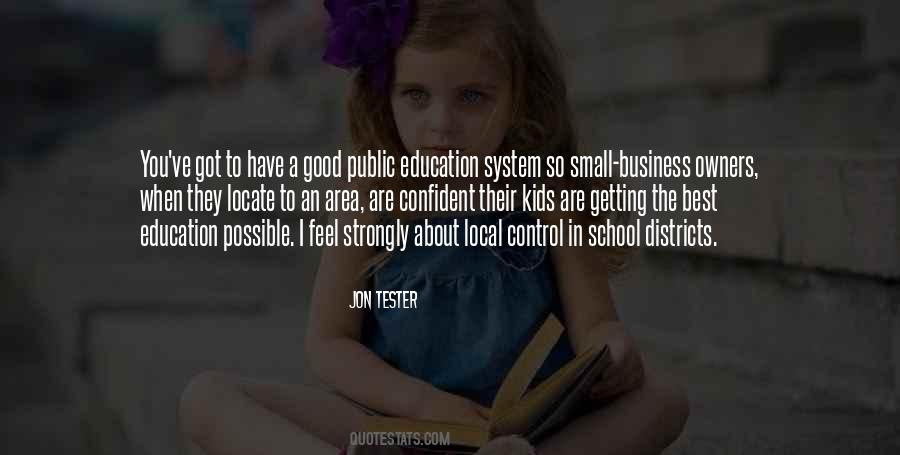 Quotes About The Public School System #876516