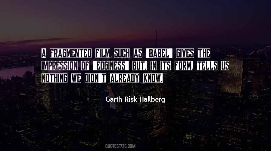 Babel Film Quotes #1688694