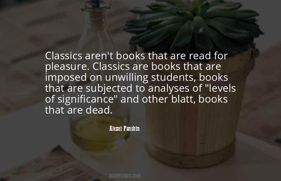 Classic Fiction Quotes #1208154