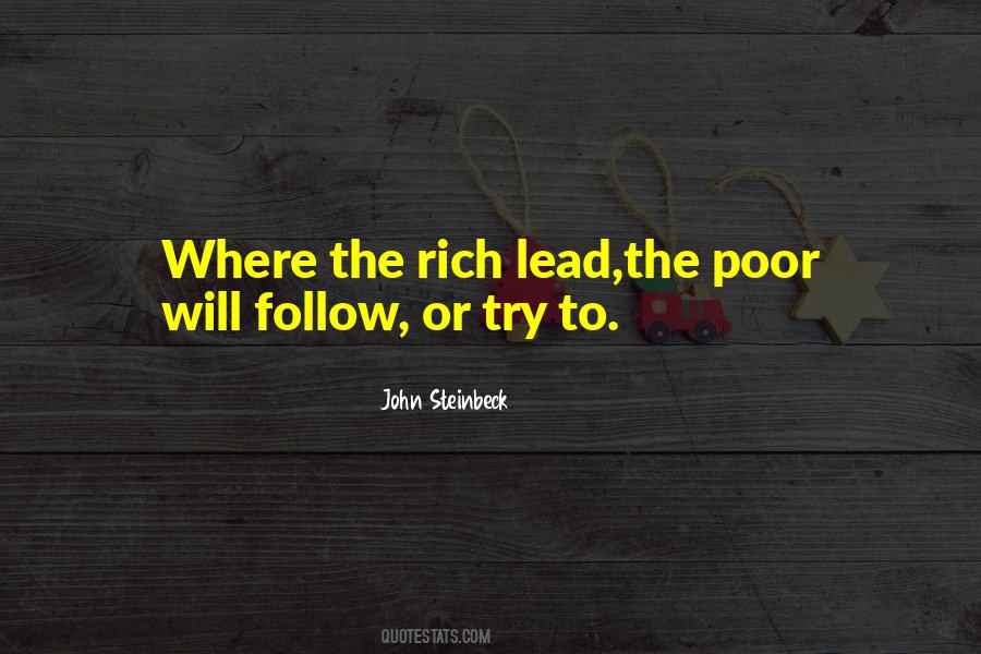 Lead Or Follow Quotes #1391875