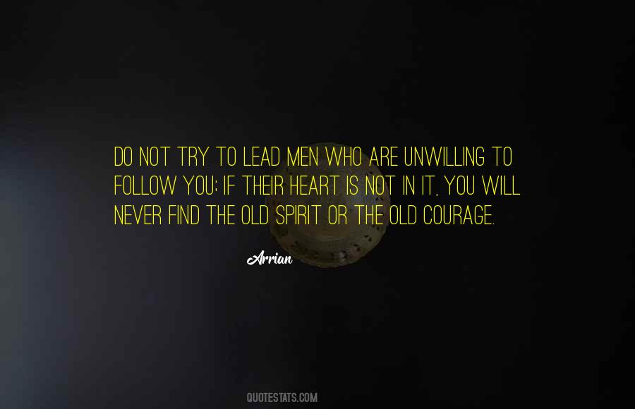 Lead Or Follow Quotes #1403467