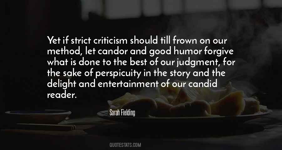 On Criticism Quotes #25534
