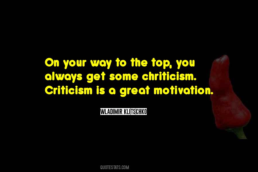 On Criticism Quotes #483723