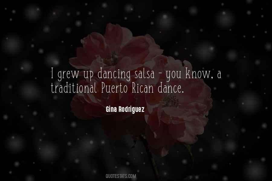 Dancing Salsa Quotes #439479