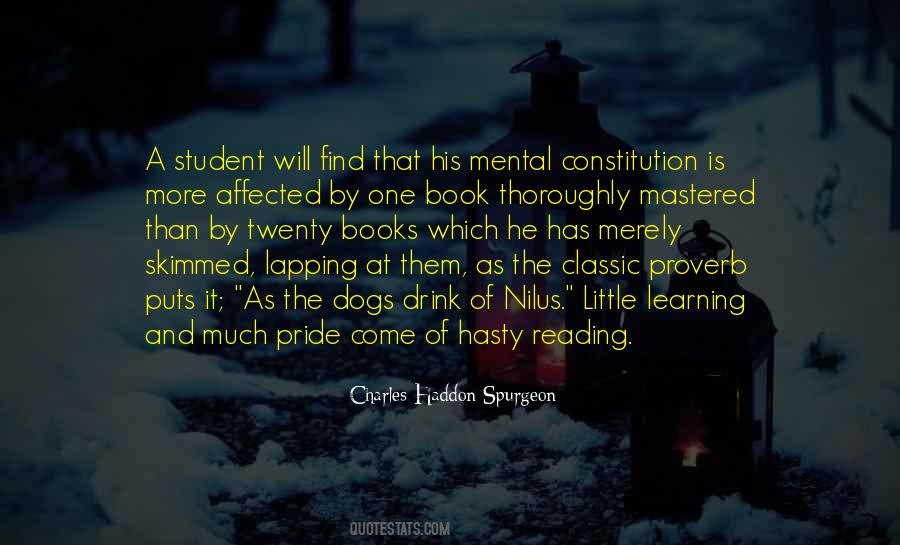 Classic Reading Quotes #1262182