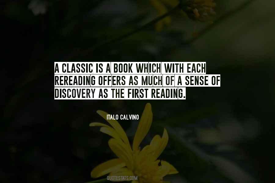 Classic Reading Quotes #256377