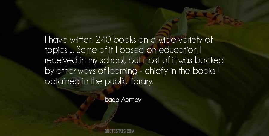 Quotes About The Public Library #1739531