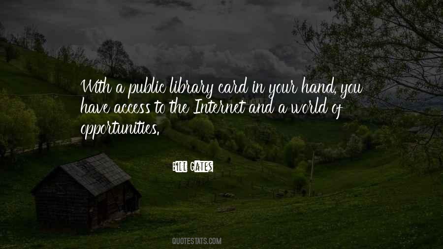 Quotes About The Public Library #693739