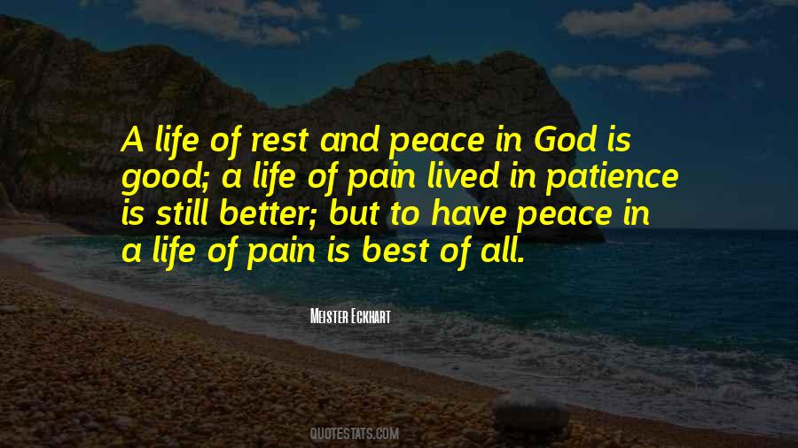 And Peace Quotes #1420064