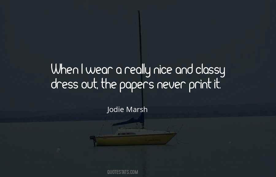 Classy Dress Quotes #139525