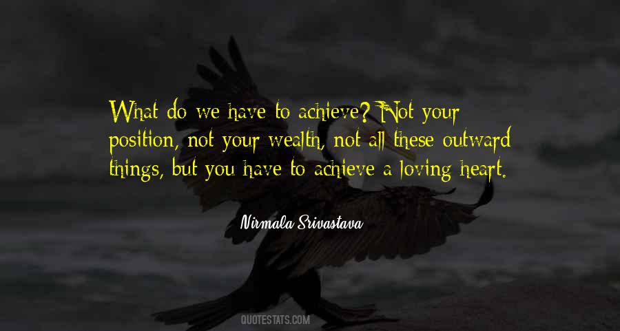 Love Is Your Only Wealth Quotes #72029