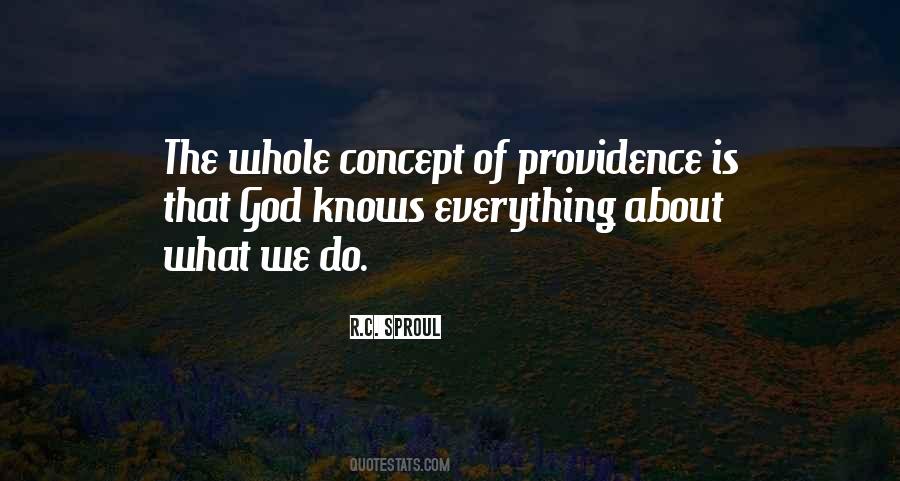 Quotes About The Providence Of God #1249012