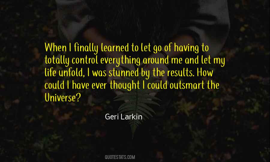Quotes About Letting Go Of Control #1114190
