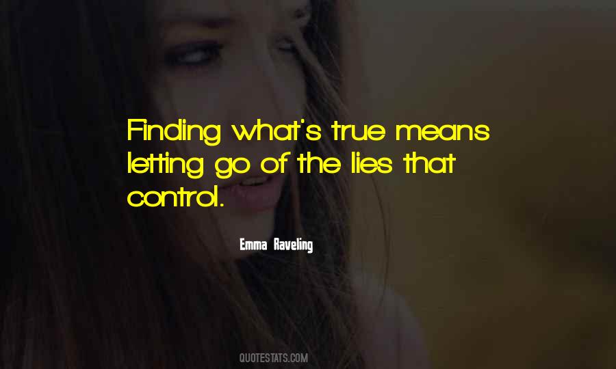 Quotes About Letting Go Of Control #390804