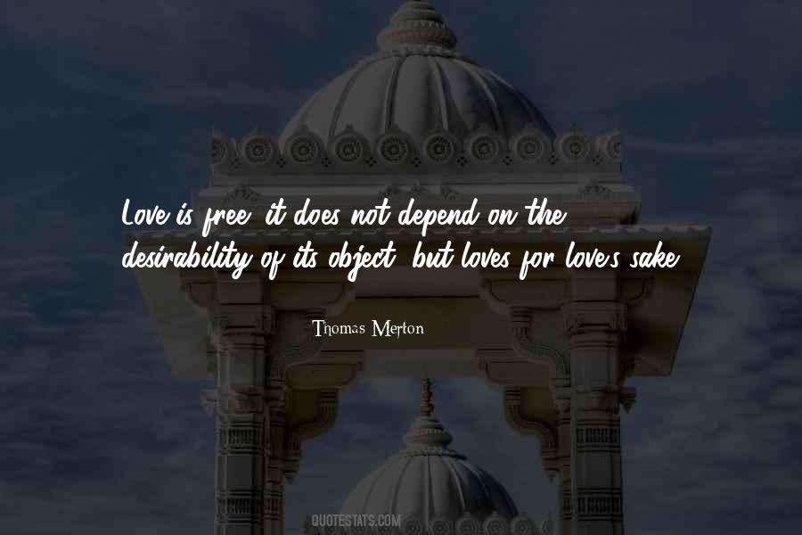 Love Thomas Merton Quotes #1855845