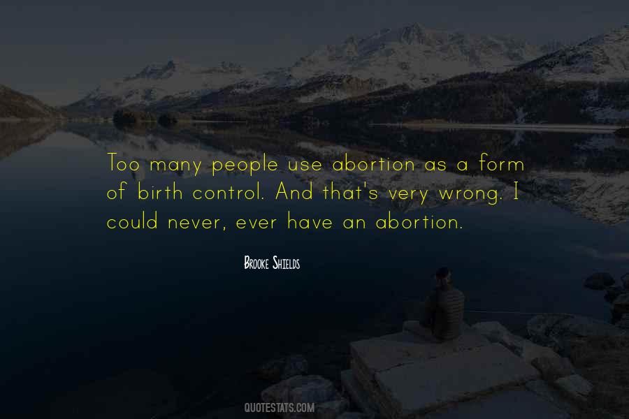 People Abortion Quotes #1469692